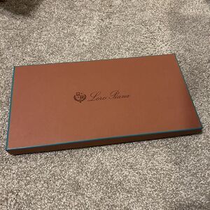 EMPTY REPLACEMENT BOX ONLY - Loro Piana Large Rectangle Box - 18" x 9.5" x 2"
